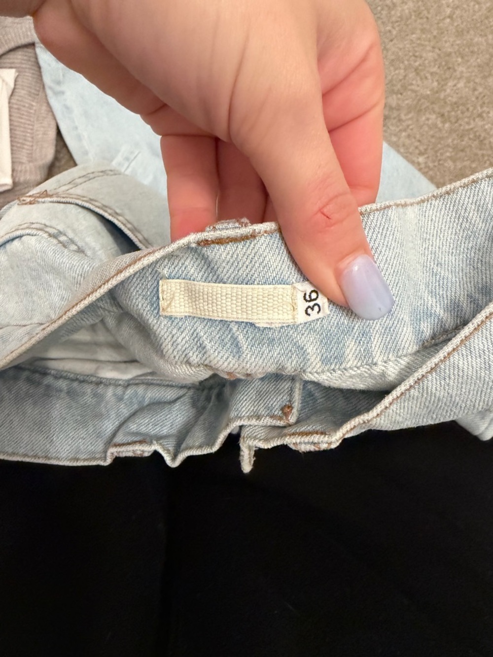 Brandy Melville Light Blue High-Rise Women’s Jeans